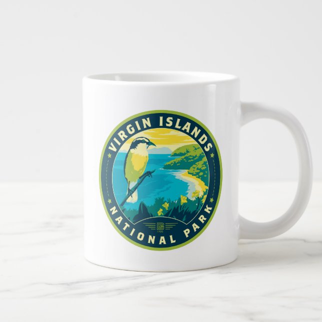 Virgin Islands National Park Jumbo-Tasse (Rechts)