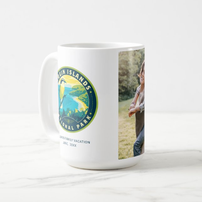 Virgin Islands National Park Kaffeetasse (Vorderseite Links)