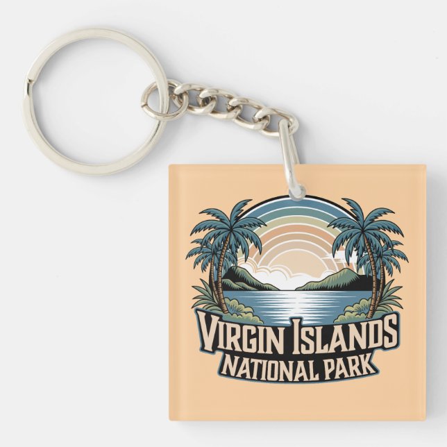 Virgin Islands National Park Schlüsselanhänger (Vorderseite)