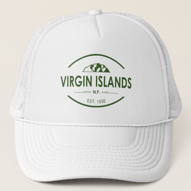 Virgin Islands National Park Truckerkappe (Vorderseite)