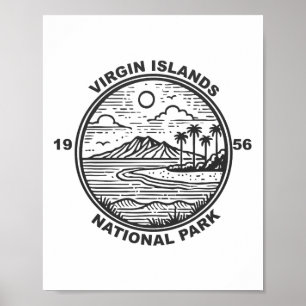 Virgin Islands Nationalpark Poster