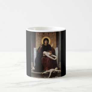 Virgin of Consolation William-Adolphe Bouguereau Kaffeetasse