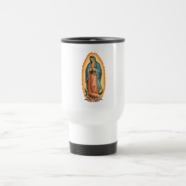 Virgin of Guadalupe Travel Mug Reisebecher (Mittel)