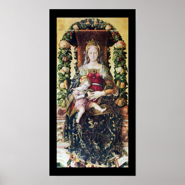 VIRGIN WITH CHILD particular Poster (Vorne)