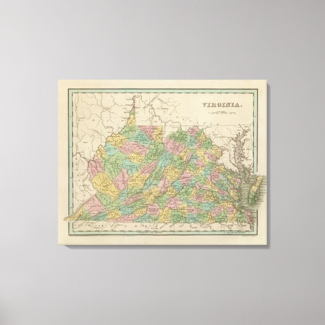 Virginia 7 leinwanddruck (Vorderseite)