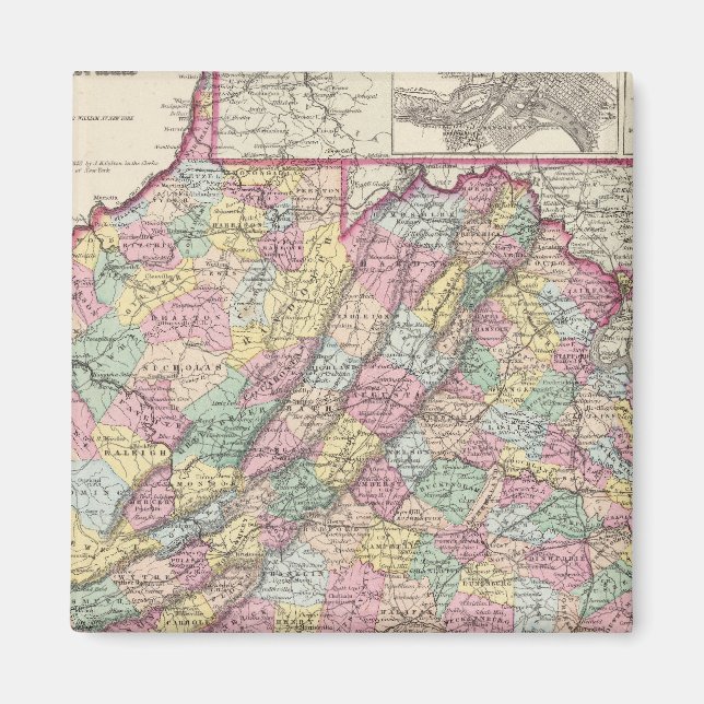 Virginia 7 magnet (Vorne)