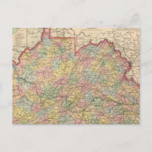 Virginia 8 postkarte