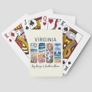 Virginia - Bay Breeze & Southern Bloom Spielkarten