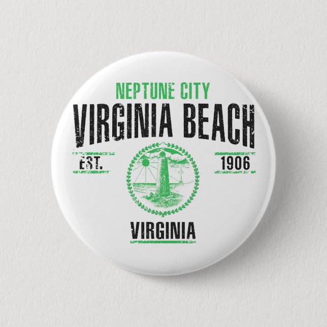 Virginia Beach Button (Vorderseite)