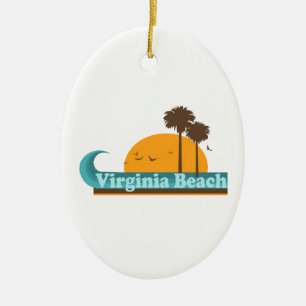 Virginia Beach. Keramik Ornament