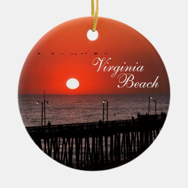 Virginia Beach Ornament (Vorne)