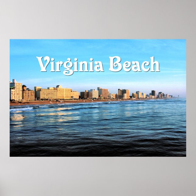 Virginia Beach Poster (Vorne)