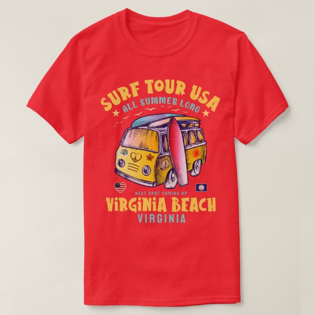 Virginia Beach T-Shirt (Design vorne)