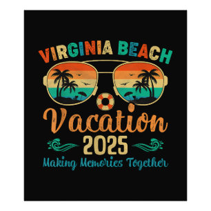 Virginia Beach Urlaub 2025 Freunde Familie Sommer Fotodruck