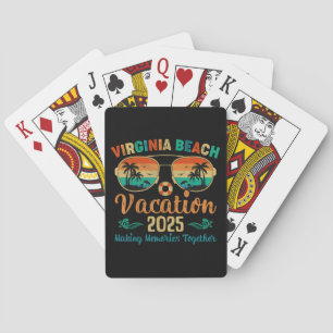 Virginia Beach Urlaub 2025 Freunde Familie Sommer Spielkarten
