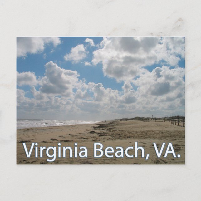 Virginia Beach, VA Virginia Vacation Post Card Postkarte (Vorderseite)