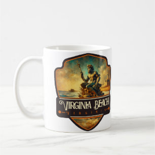Virginia Beach, Virginia Antik Kaffeetasse