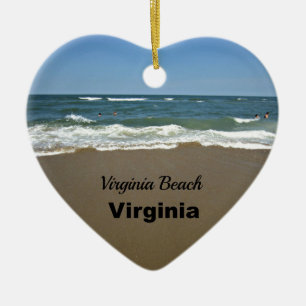 Virginia Beach, Virginia Keramik Ornament