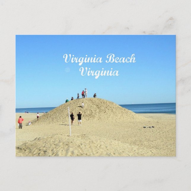 Virginia Beach, Virginia Postkarte (Vorderseite)
