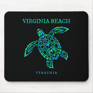 Virginia Beach Virginia Sea Turtle Vacation Souven Mousepad