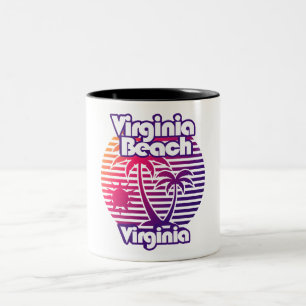 Virginia Beach Zweifarbige Tasse