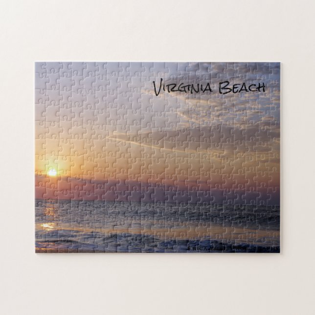 Virginia- Beachsonnenaufgang (Horizontal)