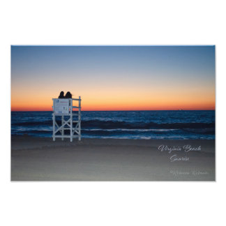 Virginia Beachsunrise Fotodruck