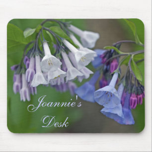 Virginia Blauglocken Wildblumen Mousepad