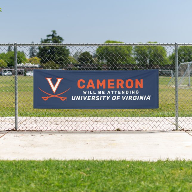 Virginia Cavalier Grad Banner (Insitu)