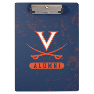 Virginia Cavaliers Alumni Bedrückt Klemmbrett