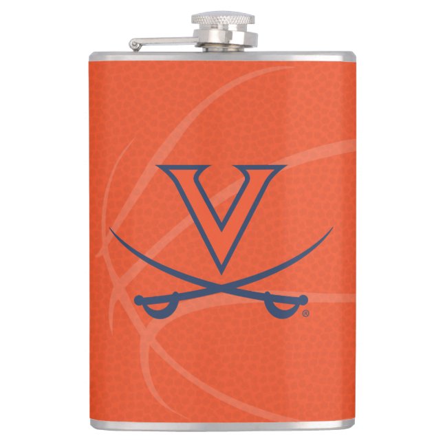 Virginia Cavaliers Basketball Flachmann (Vorderseite)