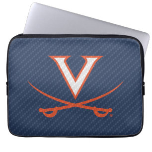 Virginia Cavaliers Carbon Fiber Laptopschutzhülle