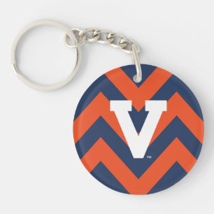 Virginia Cavaliers Chevron Schlüsselanhänger