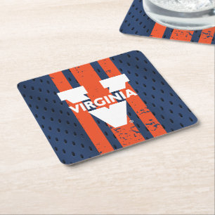 Virginia Cavaliers Jersey Rechteckiger Pappuntersetzer