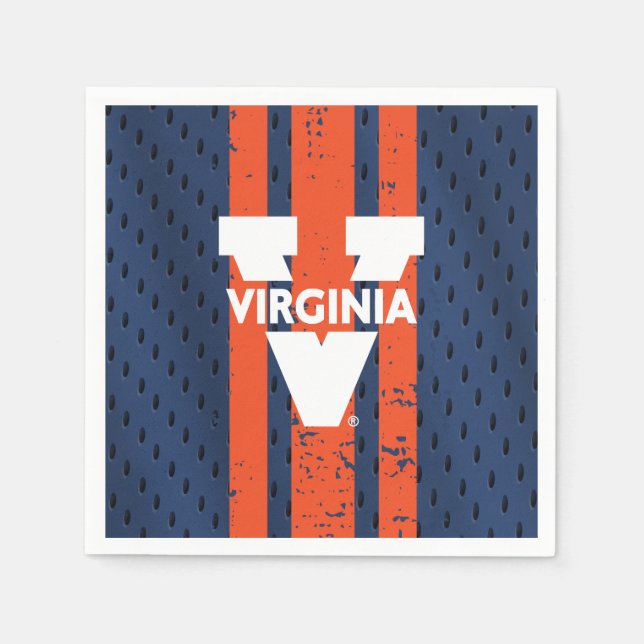 Virginia Cavaliers Jersey Serviette (Vorderseite)