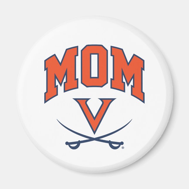 Virginia Cavaliers Mama Magnet (Vorne)