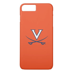 Virginia Cavaliers V Schwerter Blau Case-Mate iPhone Hülle