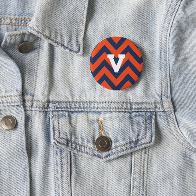 Virginia Cavaliers Zickzack Button (Beispiel)