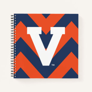 Virginia Cavaliers Zickzack Notizbuch