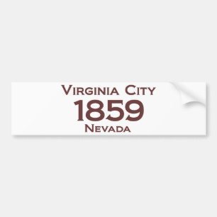 Virginia City Autoaufkleber