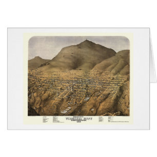 Virginia City, carte panoramique de nanovolt -