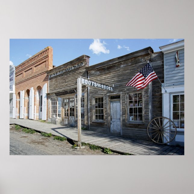 Virginia City Ghost Town - Montana Poster (Vorne)