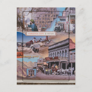 Virginia City Nevada Postkarte