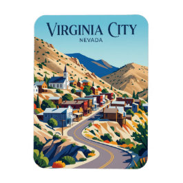 Virginia City USA Magnet