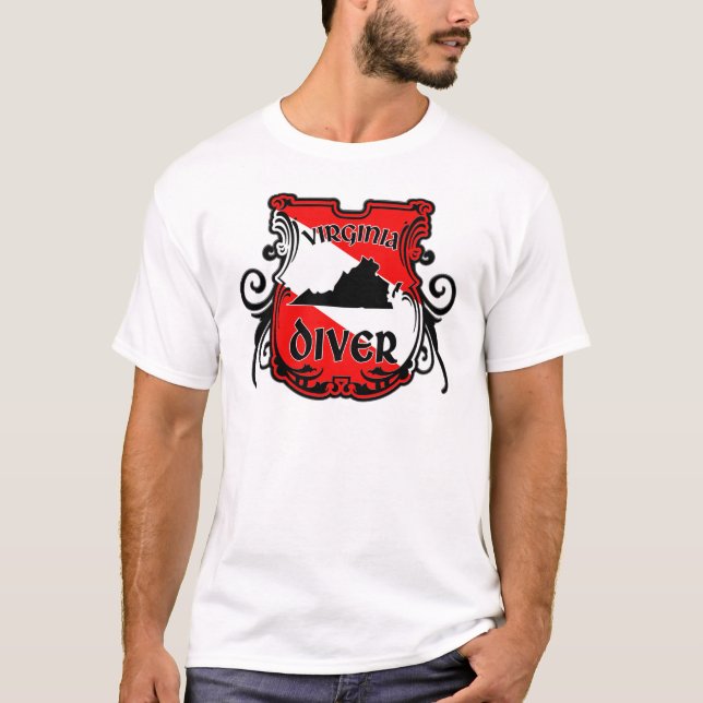 Virginia Diver T-Shirt (Vorderseite)