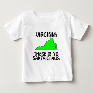 Virginia - Es gibt keinen Weihnachtsmann Baby T-shirt