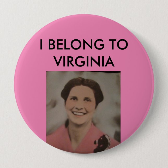 Virginia-Familien-Knopf Button (Vorderseite)