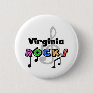 Virginia-Felsen Button