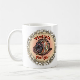 Virginia Feuerwehrmann Tasse