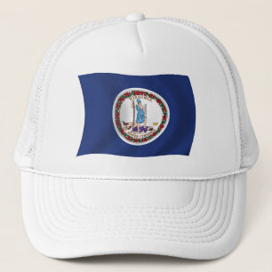 Virginia-Flag-Mütze Truckerkappe